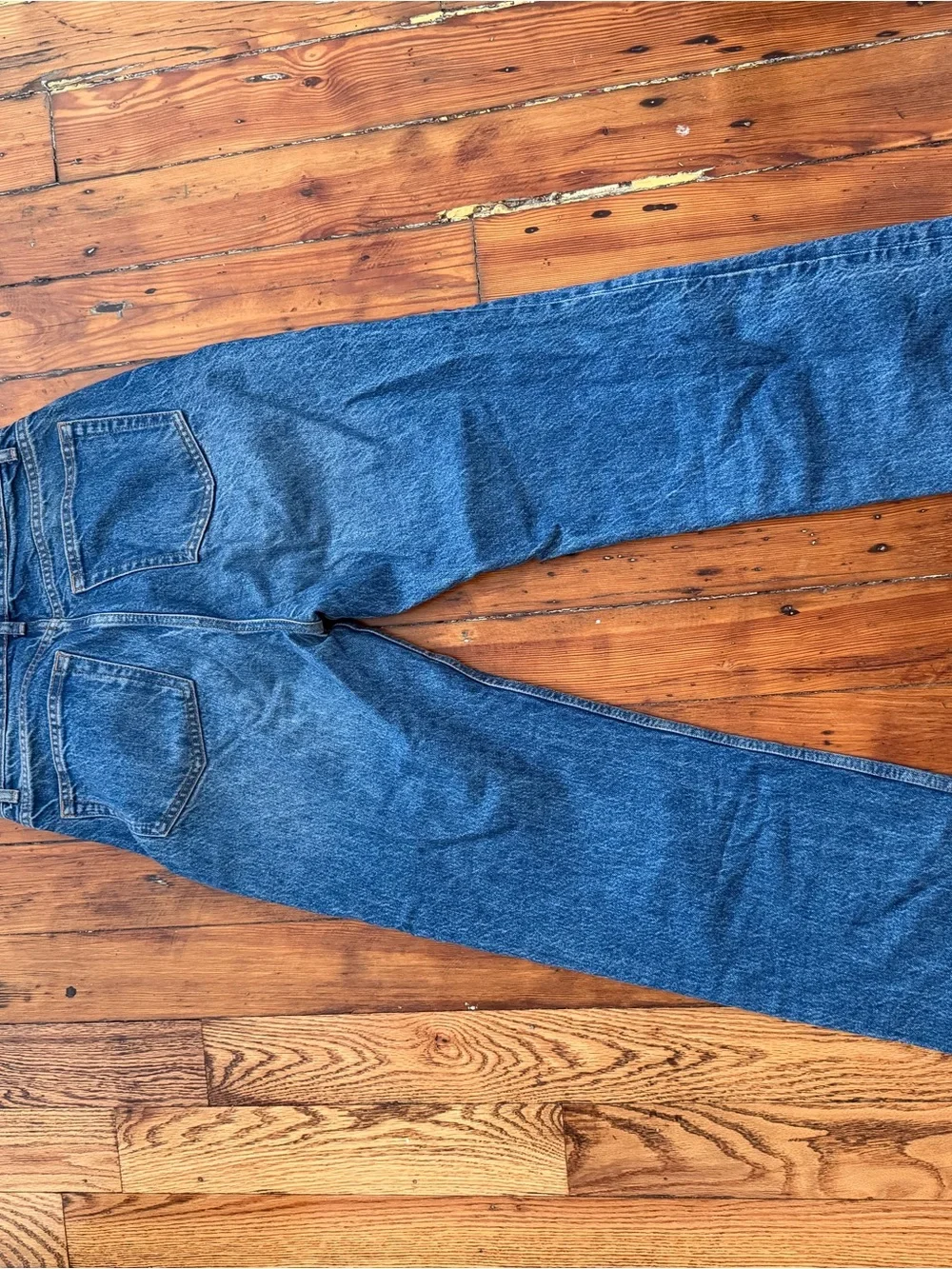 Reformation Abbie High-Rise Straight-Leg Jeans